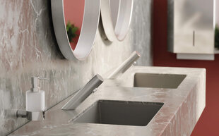 Sensoorne segisti Deante Sense, Brushed steel, BQR_F29V price and information | Bathroom faucets | hansapost.ee