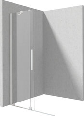 Walk-in lükand dušisein Deante Prizma, Bianco, 90x195 cm price and information | Shower walls and shower doors | hansapost.ee