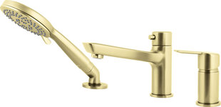 Vannitoa segistikomplekt Deante Arnika, Brushed gold, BQA_R13M price and information | Bathroom faucets | hansapost.ee