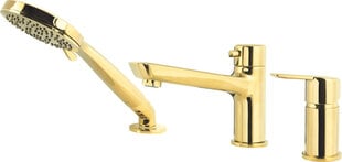 Vannitoa segistikomplekt Deante Arnika, Gold, BQA_Z13M price and information | Bathroom faucets | hansapost.ee