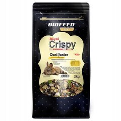 Корм для молодых кроликов Biofeed Royal Crispy, 2 кг цена и информация | Корм для грызунов | hansapost.ee