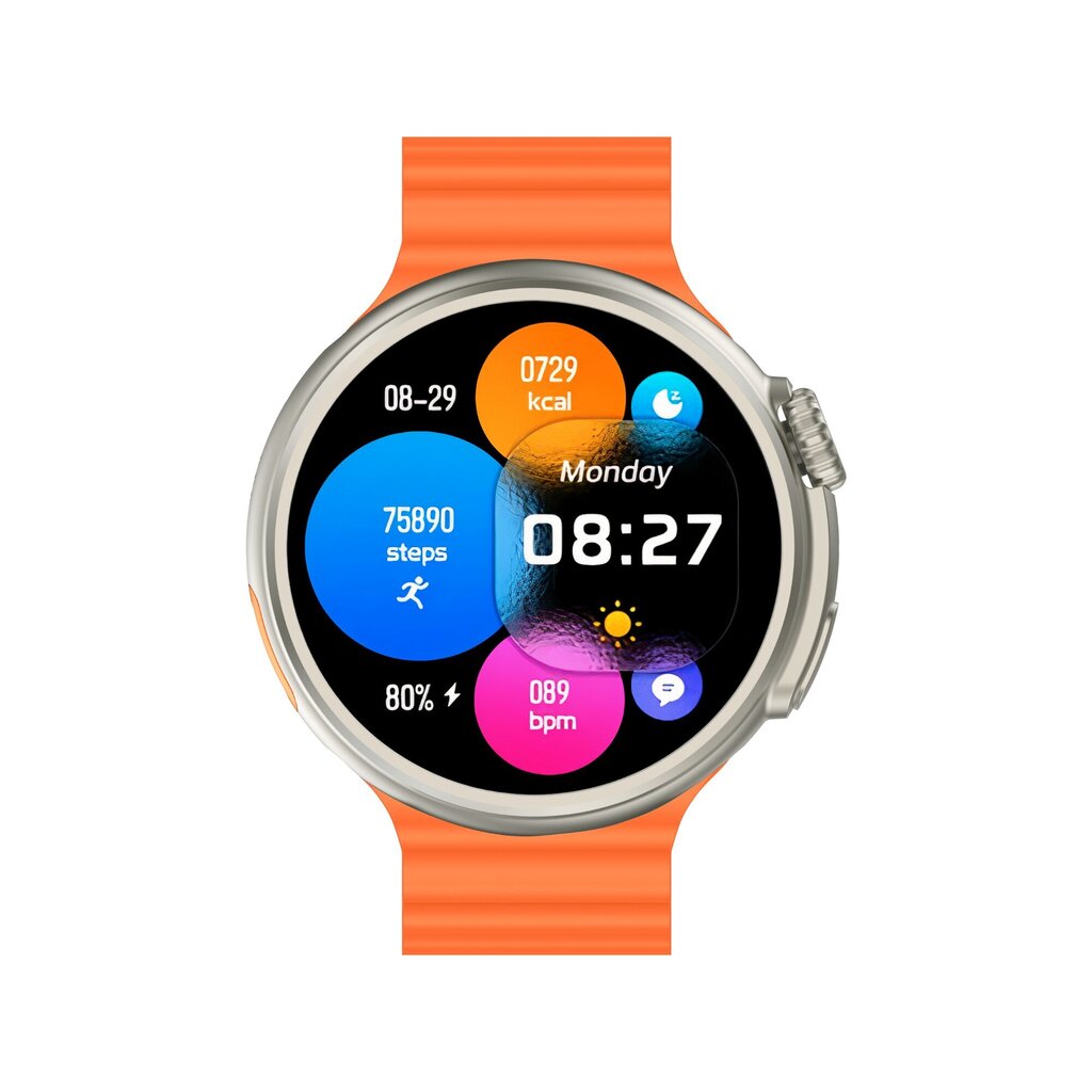 Yaxo Watch Oxnard Lumen Orange YWOWT02SOB цена и информация | Nutikellad, laste nutikellad | hansapost.ee