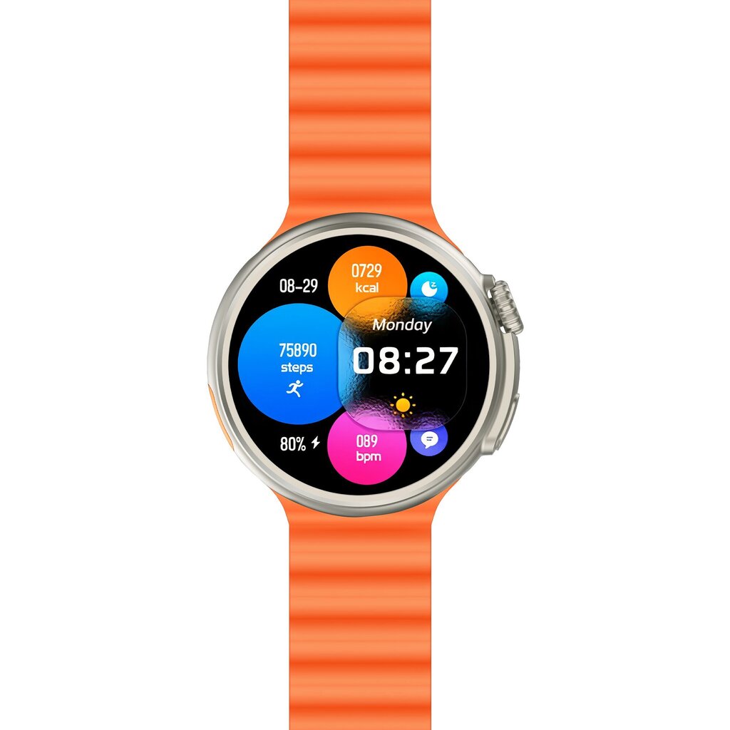 Yaxo Watch Oxnard Lumen Orange YWOWT02SOB цена и информация | Nutikellad, laste nutikellad | hansapost.ee