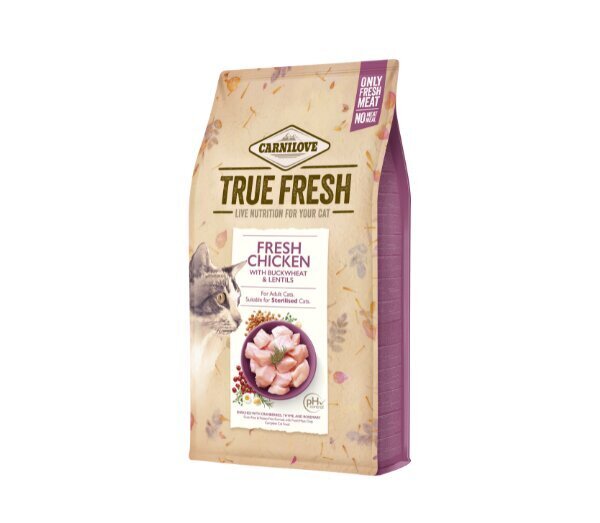 Carnilove True Fresh Cat Chicken kassitoit 340g hind ja info | Kassikonservid | hansapost.ee