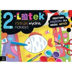 Loomingulise kunstniku raamat joonistamiseks, lõikamiseks ja kleepimiseks, KS0848 цена и информация | Развивающие игрушки для детей | hansapost.ee