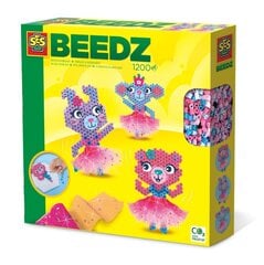 Helmed Iron On Beads SES Creative Beedz Ballet Animals 06077 60770 hind ja info | Arendavad laste mänguasjad | hansapost.ee