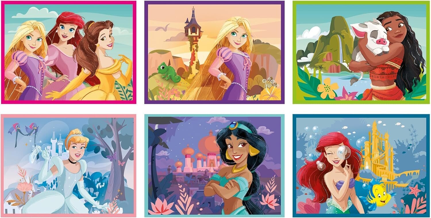 Kuubikupusle Clementoni Disney Princess, 12 d hind ja info | Arendavad laste mänguasjad | hansapost.ee