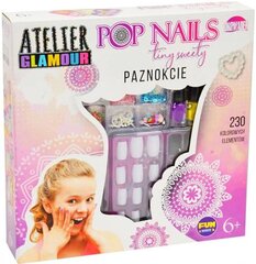 Küünetehniku mängukomplekt Pop Nails Atelier Glamour hind ja info | Mänguasjad tüdrukutele | hansapost.ee