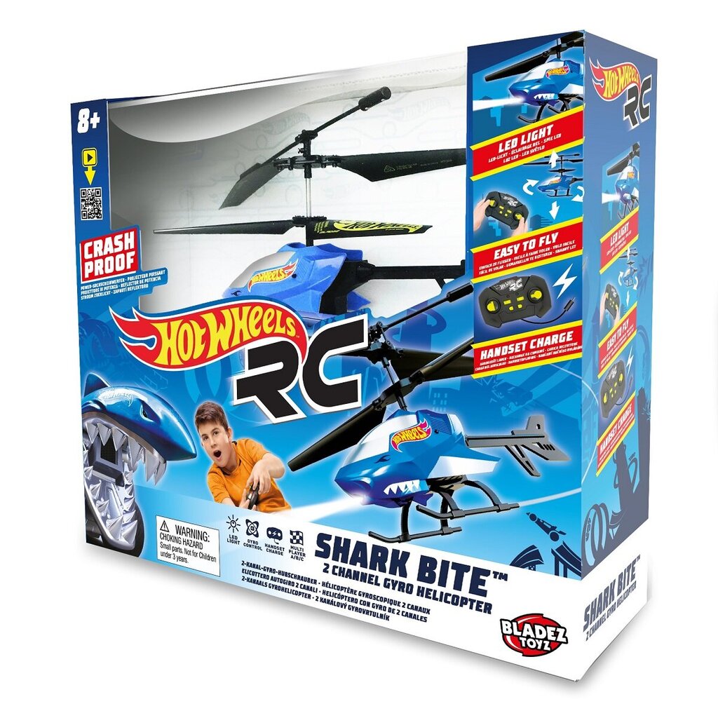 RC helikopter Bladez Shark Bite BTHW-H01 цена и информация | Mänguasjad poistele | hansapost.ee