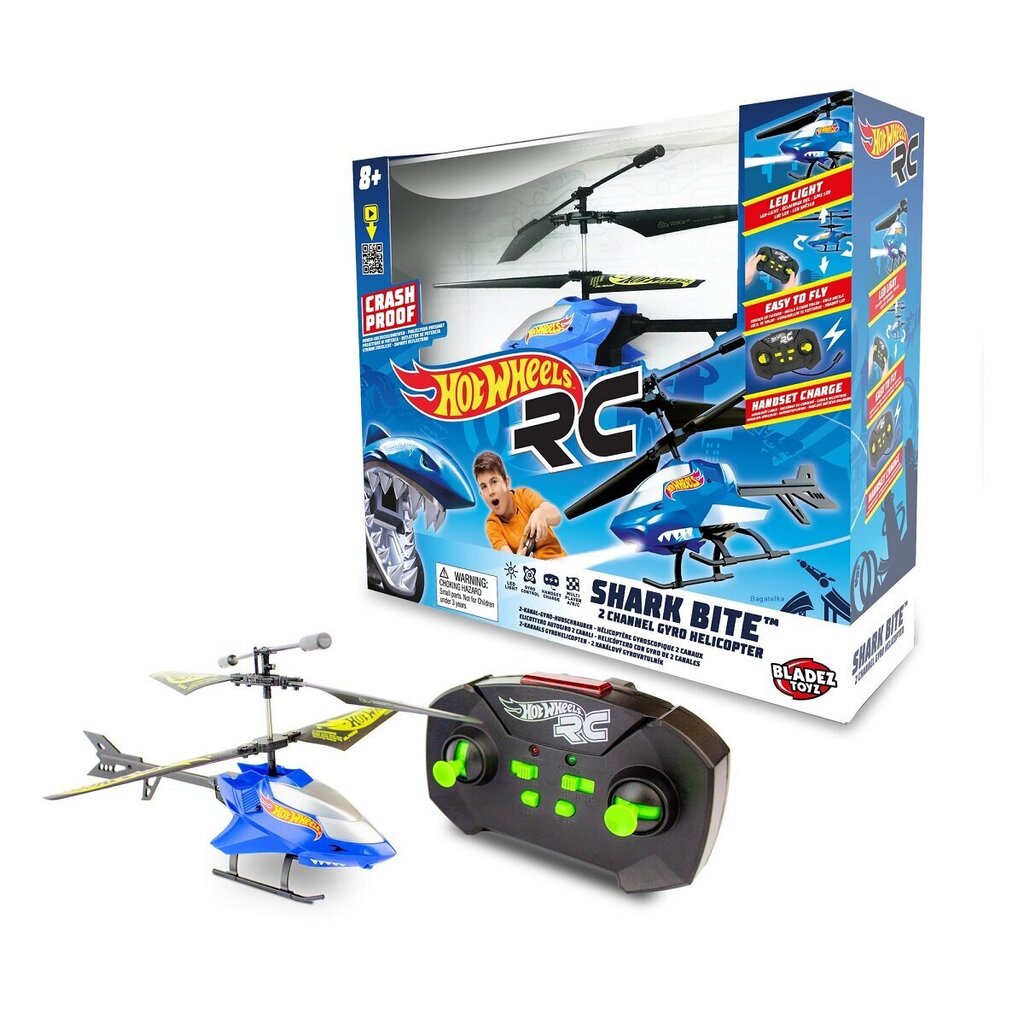 RC helikopter Bladez Shark Bite BTHW-H01 цена и информация | Mänguasjad poistele | hansapost.ee