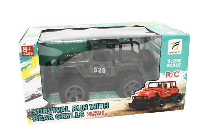 Auto RC Car Jeep QF105-4 07642 цена и информация | Mänguasjad poistele | hansapost.ee