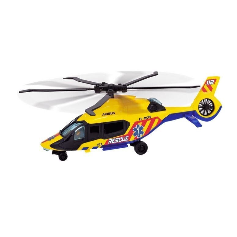 Dickie Toysi päästehelikopter Airbus H160 hind ja info | Mänguasjad poistele | hansapost.ee