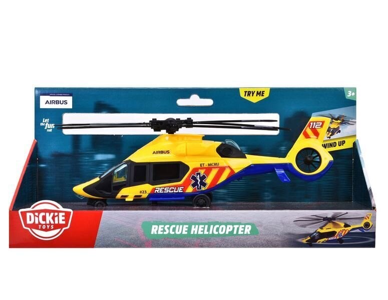 Dickie Toysi päästehelikopter Airbus H160 hind ja info | Mänguasjad poistele | hansapost.ee