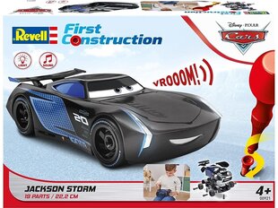 Сборная пластиковая модель Revell - First Construction Jackson Storm Disney Cars Auto mit Licht & Sound, 1/20, 00921 цена и информация | Конструкторы и кубики | hansapost.ee