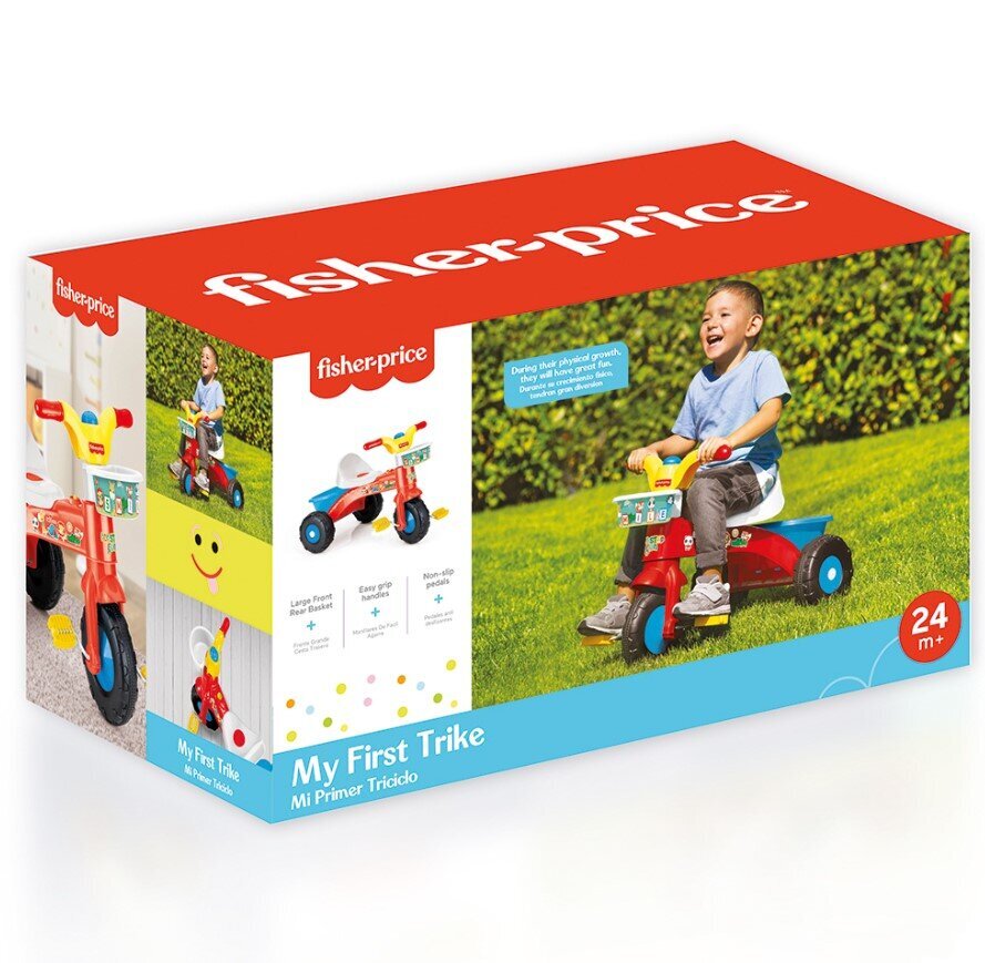 DOLU Fisher Price minu esimene kolmerattaline jalgratas 18137 цена и информация | Kolmerattalised jalgrattad lastele | hansapost.ee