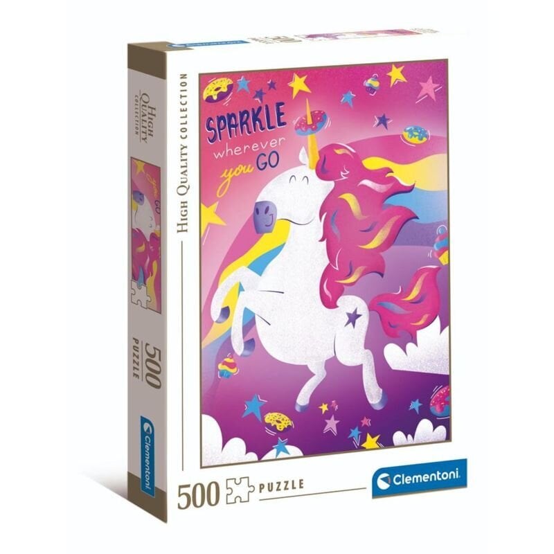 Kõrgekvaliteetne Clementoni Puzzle kollektsioon, 500 tk. hind ja info | Pusled lastele ja täiskasvanutele | hansapost.ee