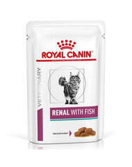 Royal Canin Renal Feline Fish, 24x85 гр цена и информация | Консервы для кошек | hansapost.ee