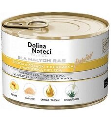 Dolina Noteci Premium Junior с куриными желудками и телячьей печенью, 10х185 гр цена и информация | Консервы для собак | hansapost.ee