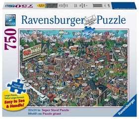 Pusle Ravensburger City, 16804, 750 tk hind ja info | Pusled lastele ja täiskasvanutele | hansapost.ee