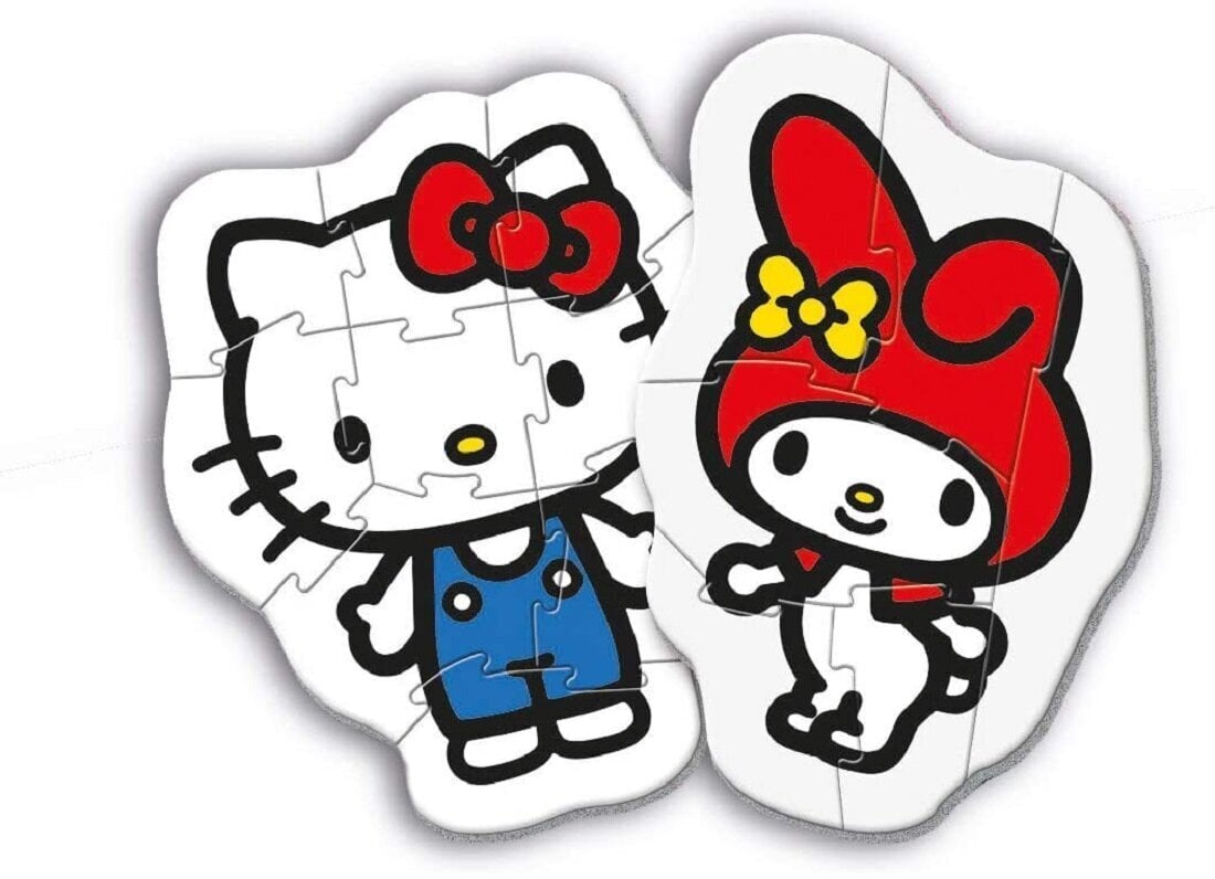 Pusle Clementoni "Minu esimene pusle" Hello Kitty 20818 цена и информация | Pusled lastele ja täiskasvanutele | hansapost.ee