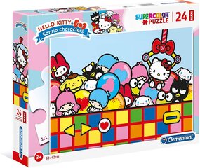 Пазл Clementoni Puzzle Hello Kitty 24202, 24 деталей цена и информация | Пазлы | hansapost.ee