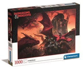 Pusle Dungeons & Dragons Clementoni, 39733, 1000 tk hind ja info | Pusled lastele ja täiskasvanutele | hansapost.ee