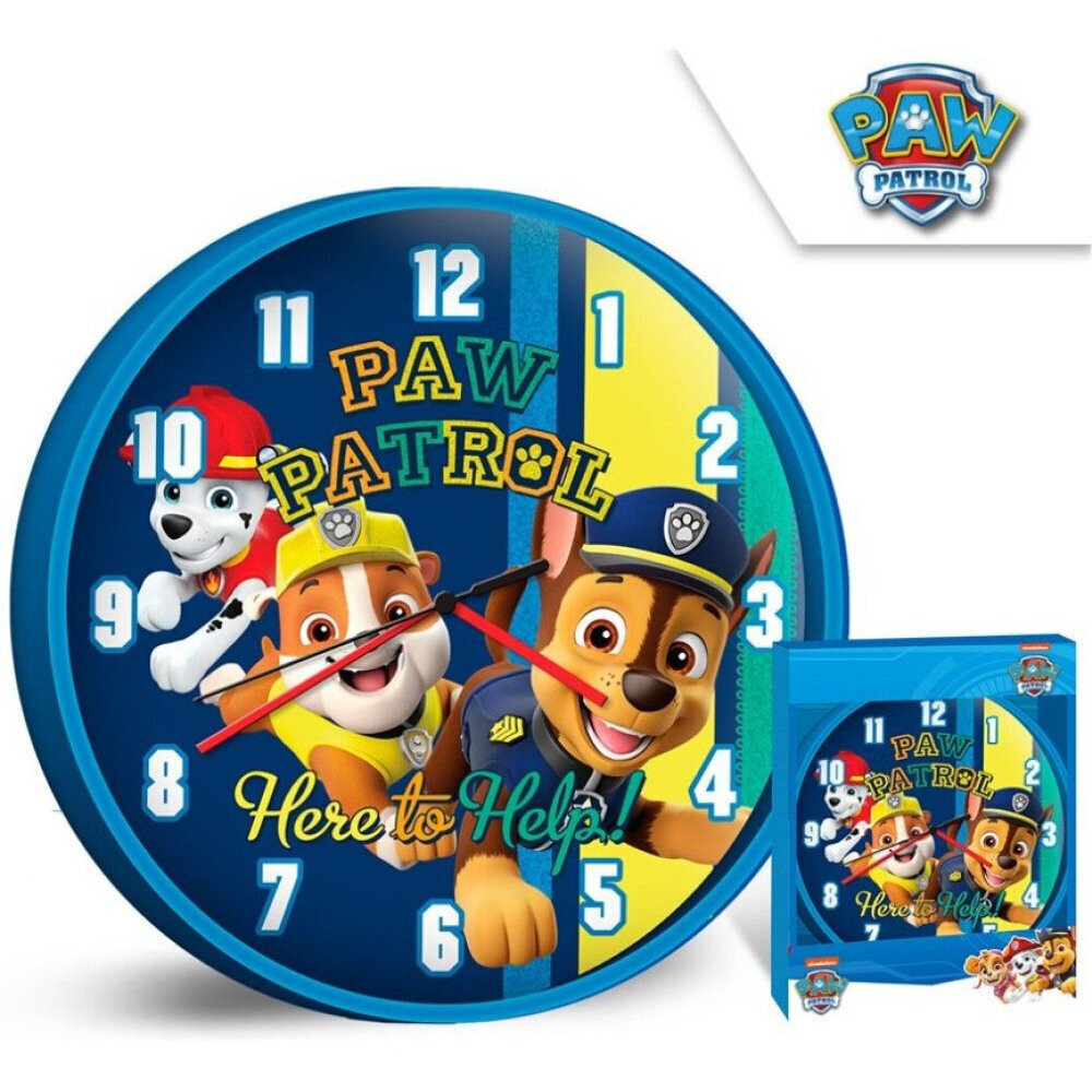 Seinakell Paw Patrol, 25 cm цена и информация | Aksessuaarid lastele | hansapost.ee