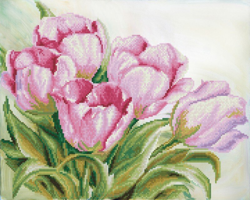 Teemantmosaiik Tulip swathe 40,6x50,8 cm цена и информация | Teemantmaalide komplektid | hansapost.ee