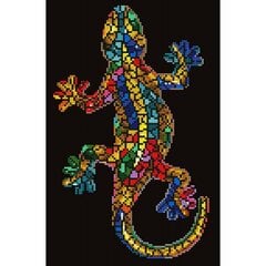 Teemantmosaiik raamiga Gekko Paua, 41x27 cm hind ja info | Teemantmaalide komplektid | hansapost.ee