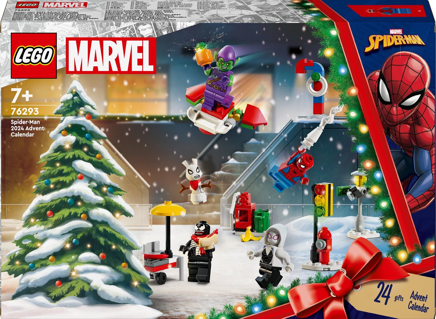 76293 Lego® Marvel Ämblikmehe 2024. aasta kalender цена и информация | Klotsid ja konstruktorid | hansapost.ee