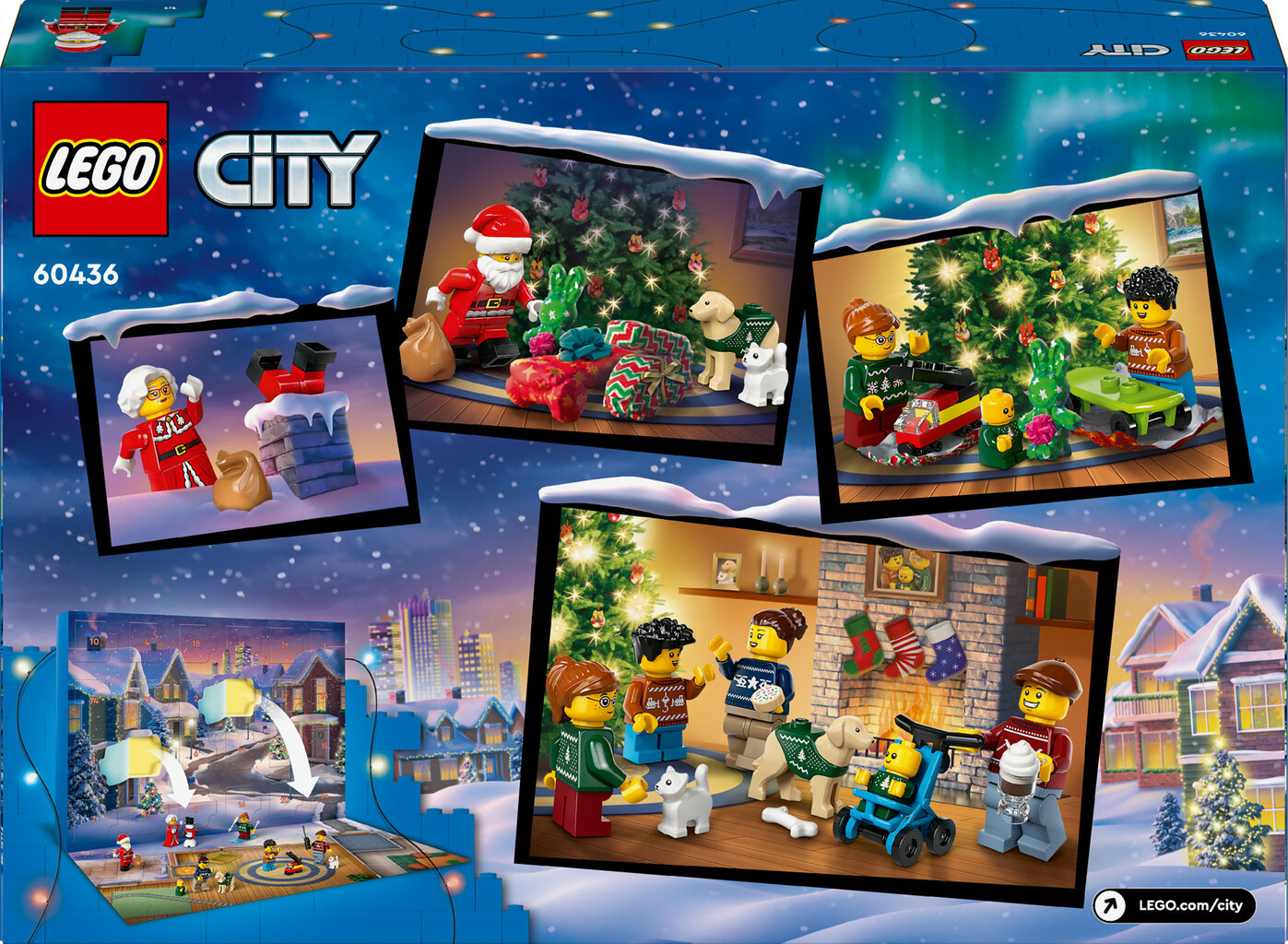 60436 Lego® City 2024. aasta advendikalender цена и информация | Klotsid ja konstruktorid | hansapost.ee