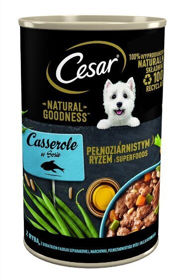 Cesar koos kalaga, 24x400g hind ja info | Koerakonservid | hansapost.ee