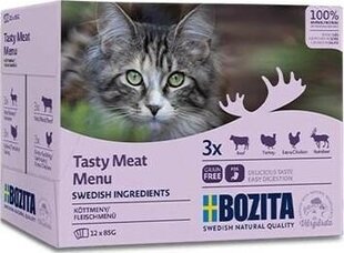 Bozita Cat Multibox lihaga, 12x85 g price and information | Canned food for cats | hansapost.ee