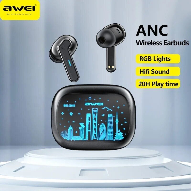 Awei T53 ENC Black hind ja info | Kõrvaklapid | hansapost.ee