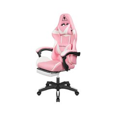 Mänguritool Kruger&matz gx-150, valge/roosa price and information | Office chairs | hansapost.ee