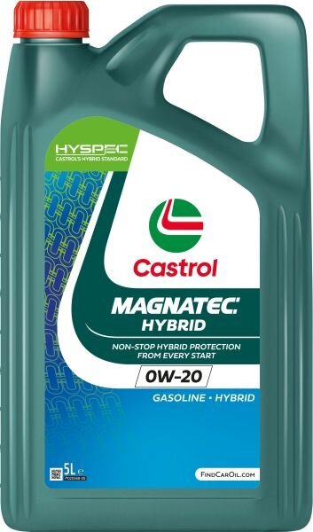 Mootoriõli Castrol 0W20 Magnatec Hybrid, 5L цена и информация | Mootoriõlid | hansapost.ee