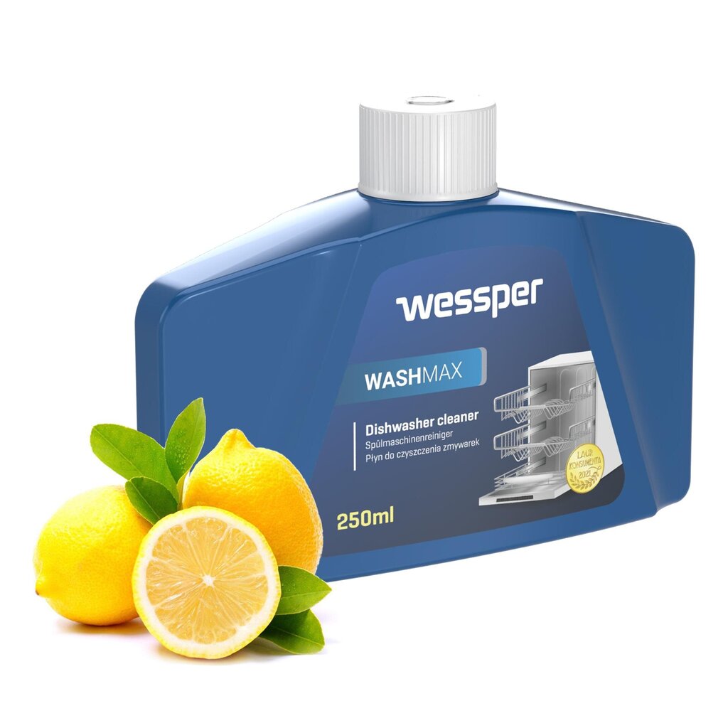 Wessper WashMax nõudepesumasina puhastusvedelik 250ml цена и информация | Nõudepesuvahendid | hansapost.ee