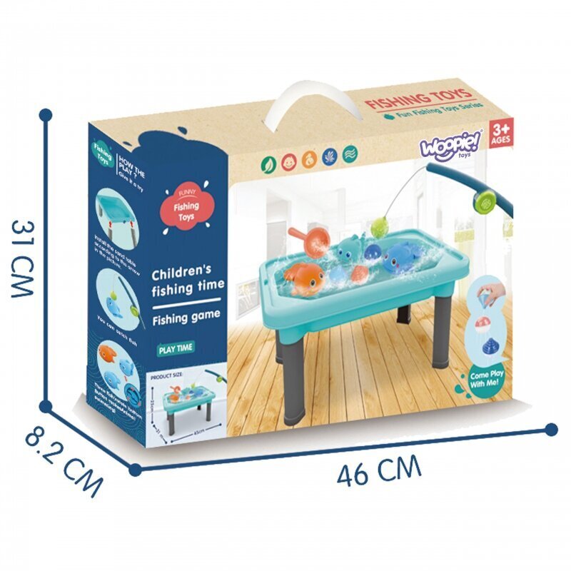 Veelaud Woopie 3in1 Fish, 6 tk hind ja info | Arendavad laste mänguasjad | hansapost.ee