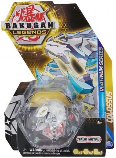 Spin Master Bakugan Legends: Platinum seeria - Colossus (20140304) цена и информация | Mänguasjad poistele | hansapost.ee