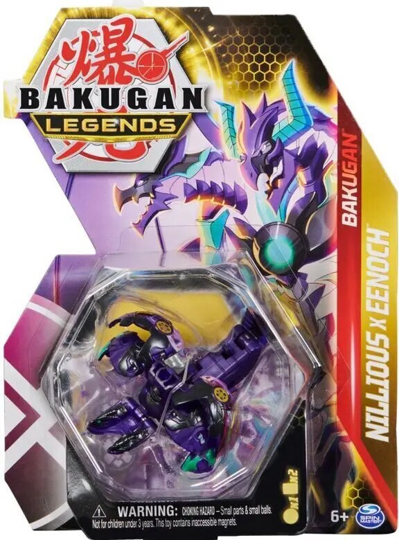 Spin Master Bakugan Legends: Nillious X Eenoch Core Ball (20140517) hind ja info | Mänguasjad poistele | hansapost.ee