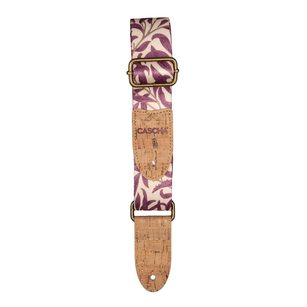 Ukulele rihm Cascha Vegan - Mauve Leaves CUS-VC4 hind ja info | Muusikainstrumentide tarvikud | hansapost.ee