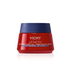 Öökreem retinooliga Vichy Liftactiv B3, 50 ml цена и информация | Кремы для лица | hansapost.ee