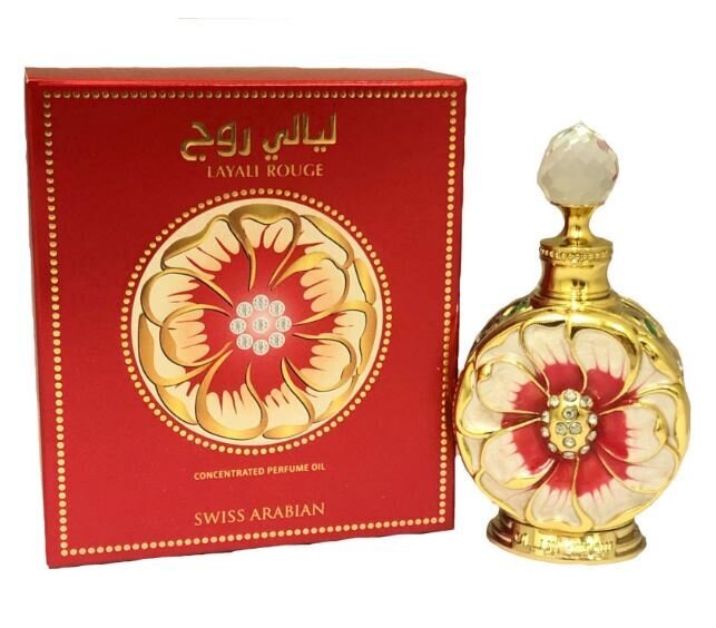 Kontsentreeritud parfüümõli naistele Layali Rouges by Swiss Arabian, 15 ml price and information | Parfüümid naistele | hansapost.ee