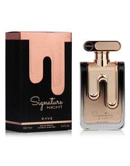 Rave Signature Night eau de parfum для женщин 100 мл цена и информация | Женские духи | hansapost.ee