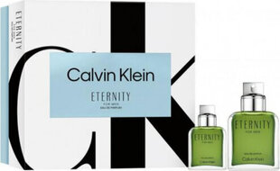 Komplekt Calvin Klein Eternity Men meestele: Eau de Parfum EDP, 2x100 ml hind ja info | Parfüümid meestele | hansapost.ee