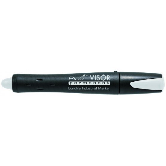 Marker PICA Visor permanent, valge (1 / tk pakk) BLISTER цена и информация | Käsitööriistad | hansapost.ee