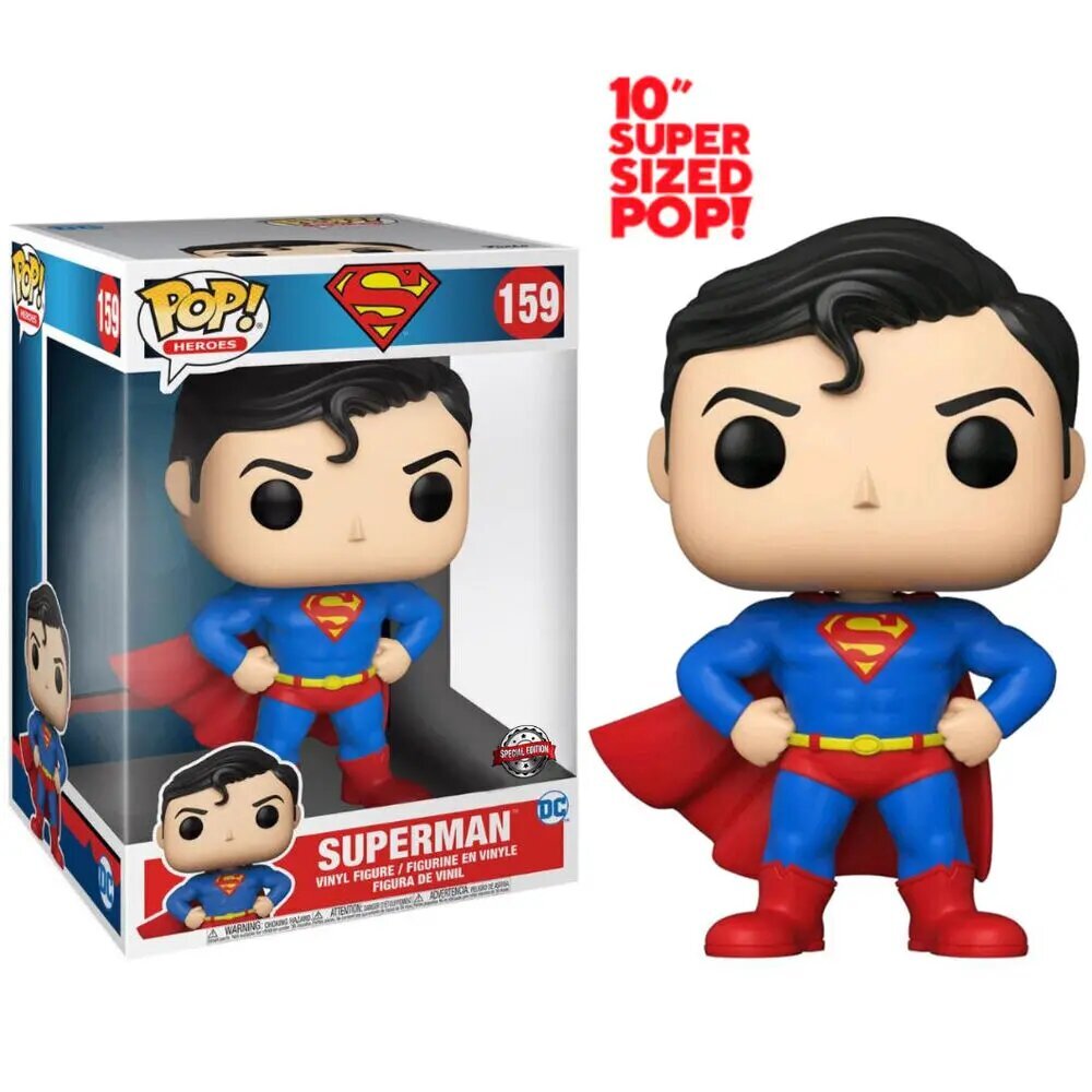 POP! Figuur DC Comics Superman Eksklusiivne 25cm hind ja info | Mänguasjad tüdrukutele | hansapost.ee