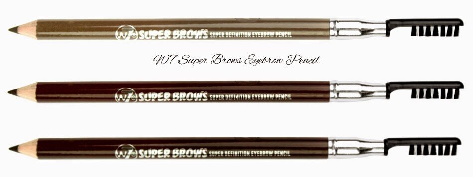 W7 Super Brows Eyebrow Pencil, kulmupliiats+pintsel цена и информация | Lauvärvid, ripsmetušid ja silmapliiatsid | hansapost.ee