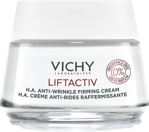 Kortsudevastane kreem Vichy LiftActiv H.A. Anti-wrinkle Firming lõhnaaineteta, 50ml цена и информация | Näokreemid | hansapost.ee