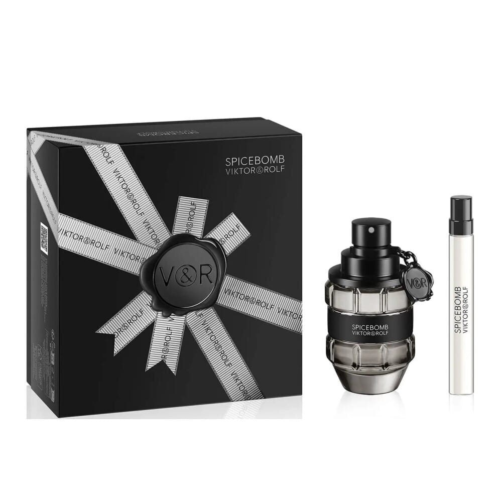 Komplekt Viktor & Rolf Spicebomb meestele: tualettvesi EDT, 50 ml + tualettvesi EDT, 10 ml hind ja info | Parfüümid meestele | hansapost.ee